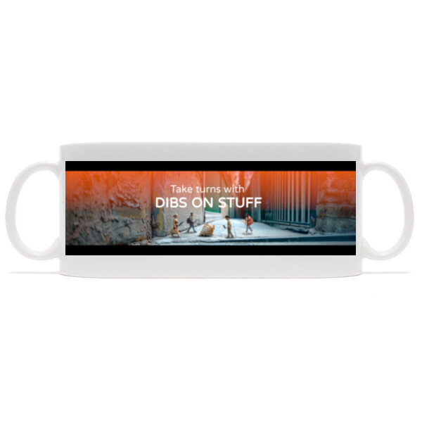 Tiny folk with wholesome hearts mug Thumbnail